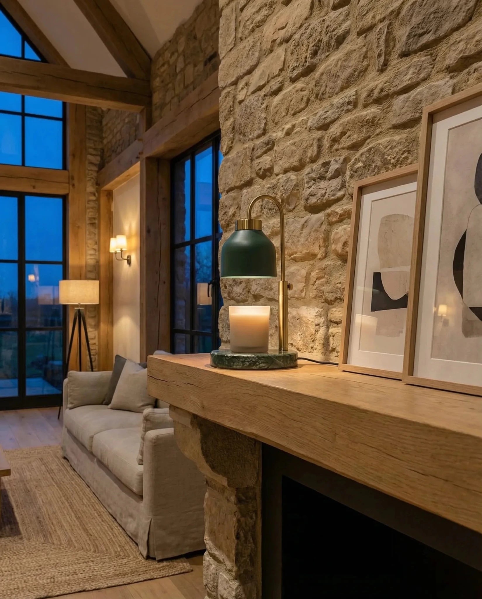 Marble Candle Warmers - Catrín Decor