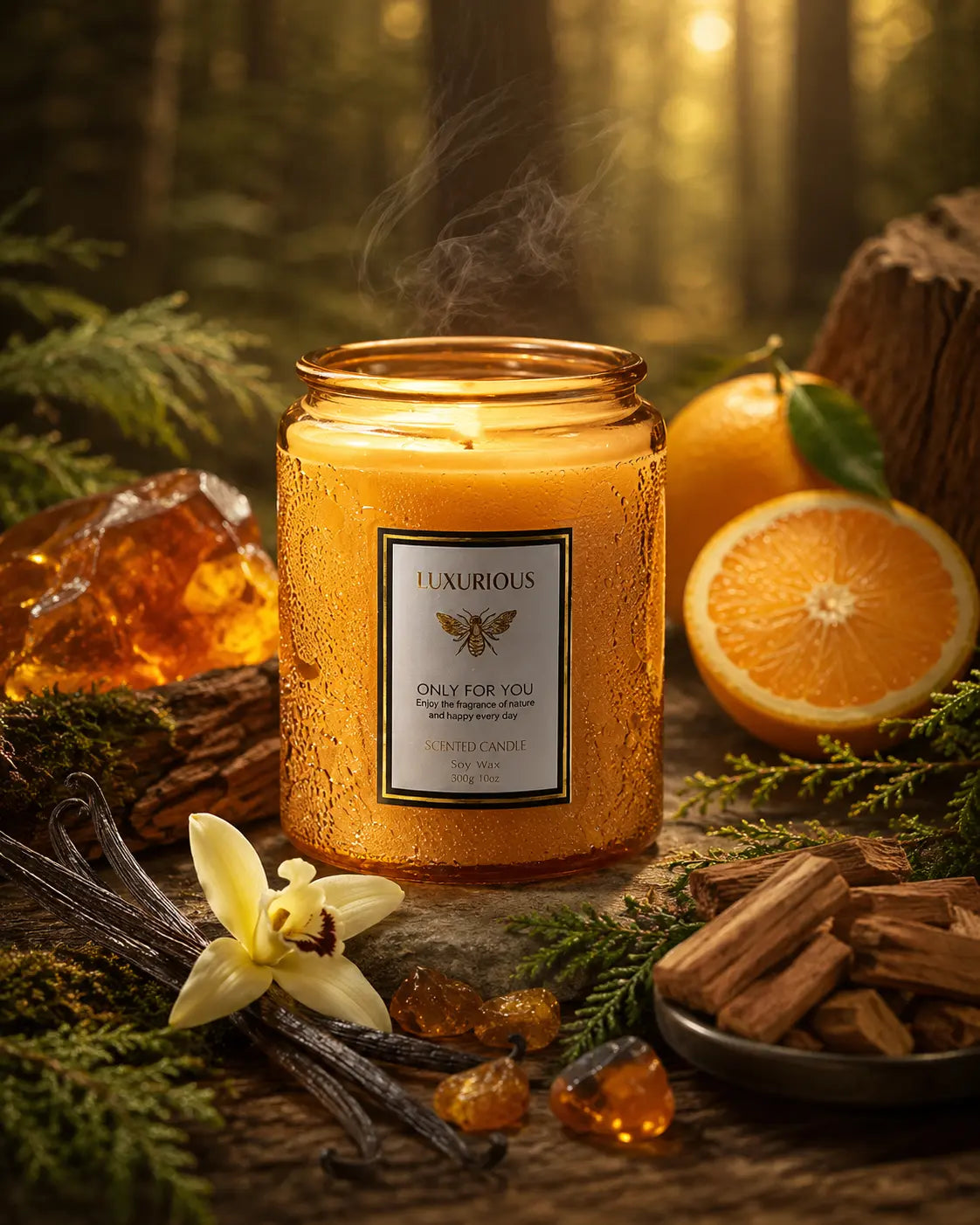 Soy Candle | Baltic Amber