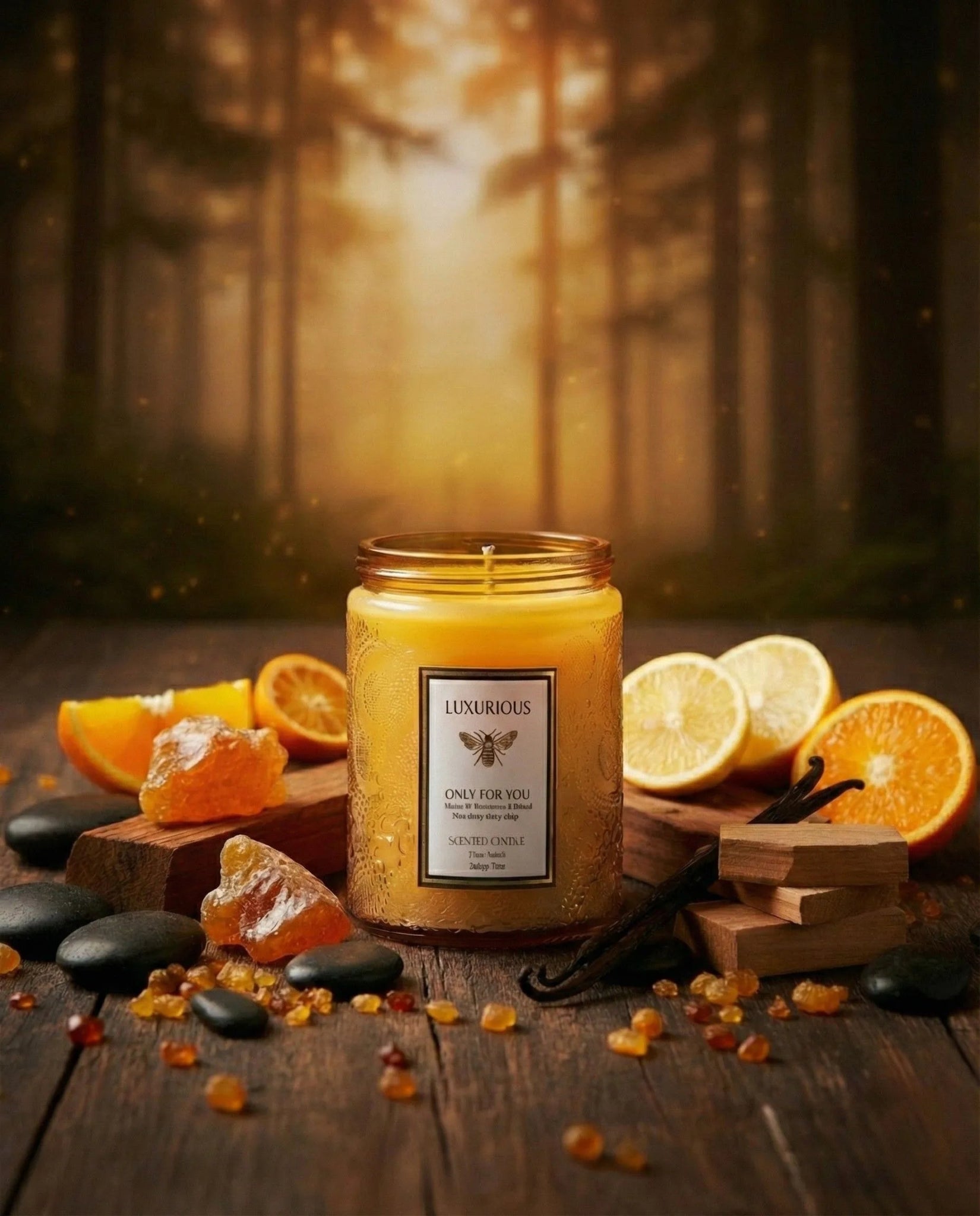 Candle | Baltic Amber - Catrín Decor