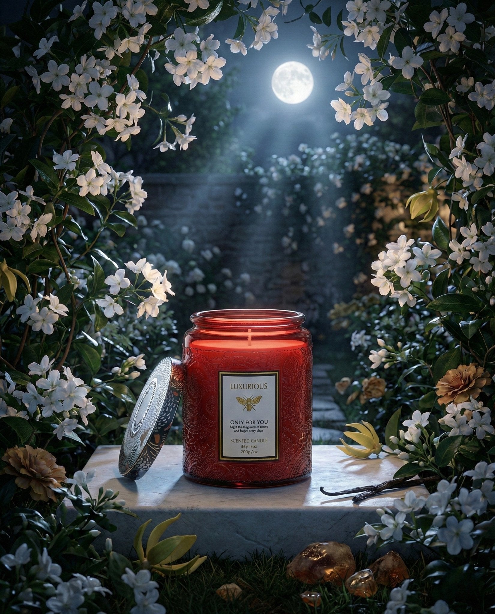 Candle | Night Jasmine - Catrín Decor