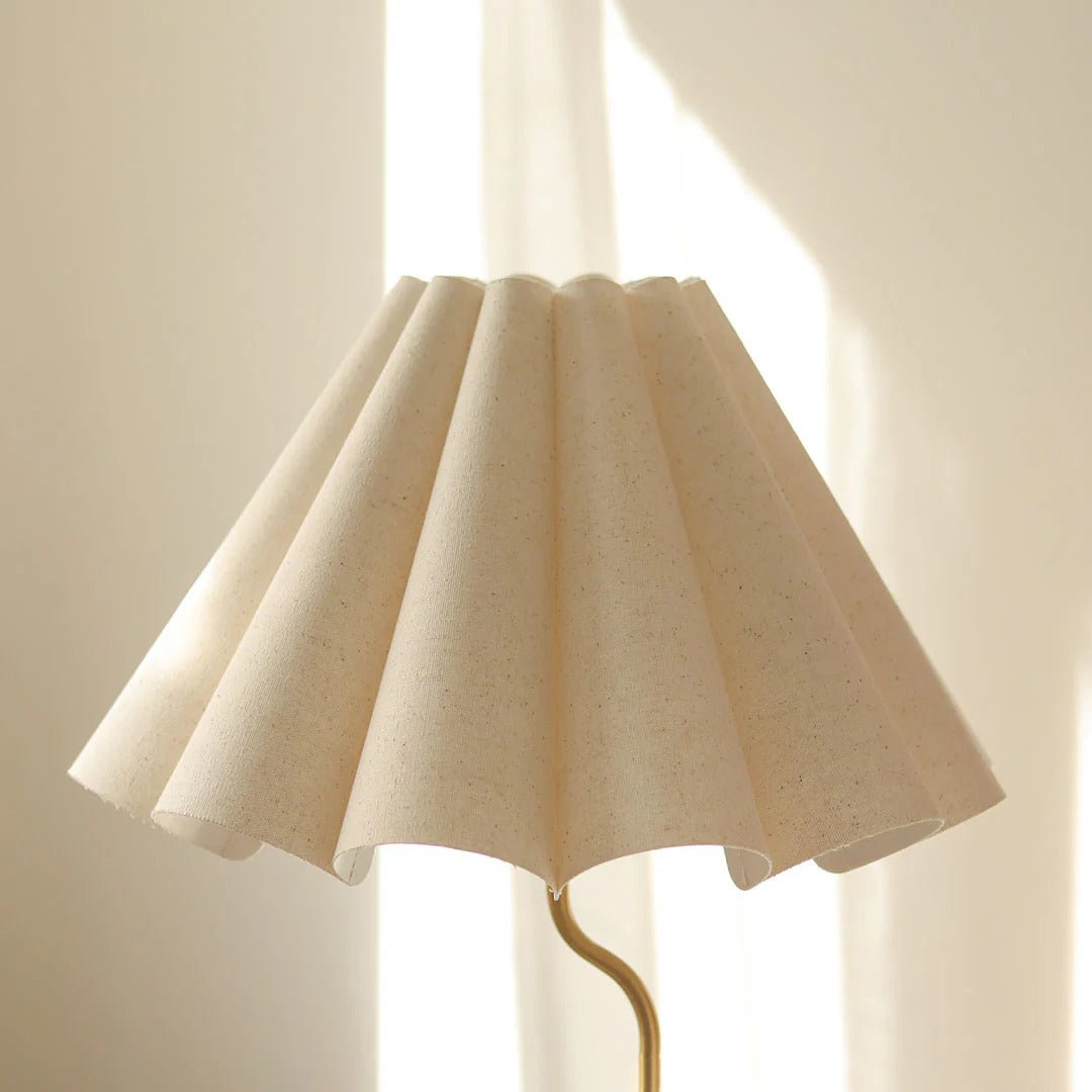 Maree | European Pleated Lamp - Catrín Decor