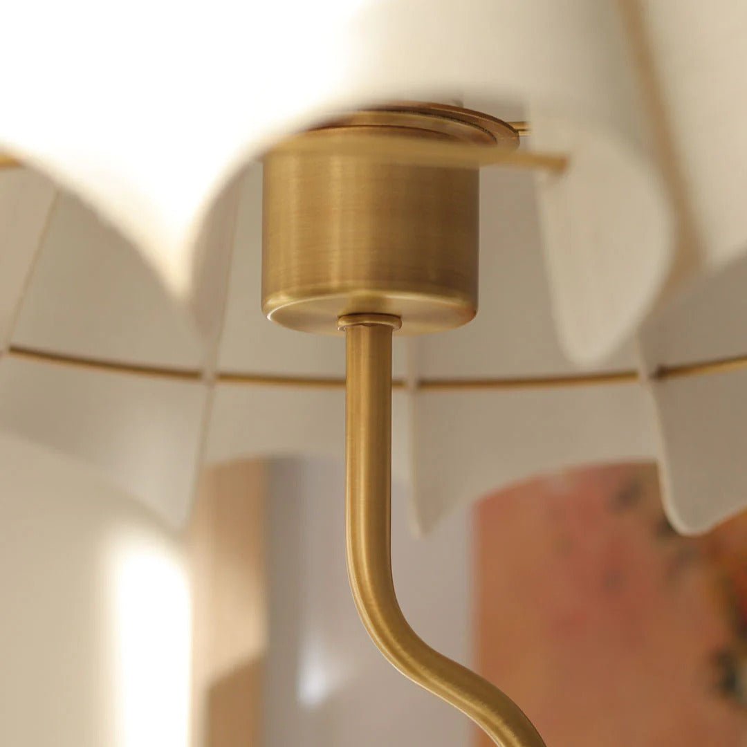 Maree | European Pleated Lamp - Catrín Decor