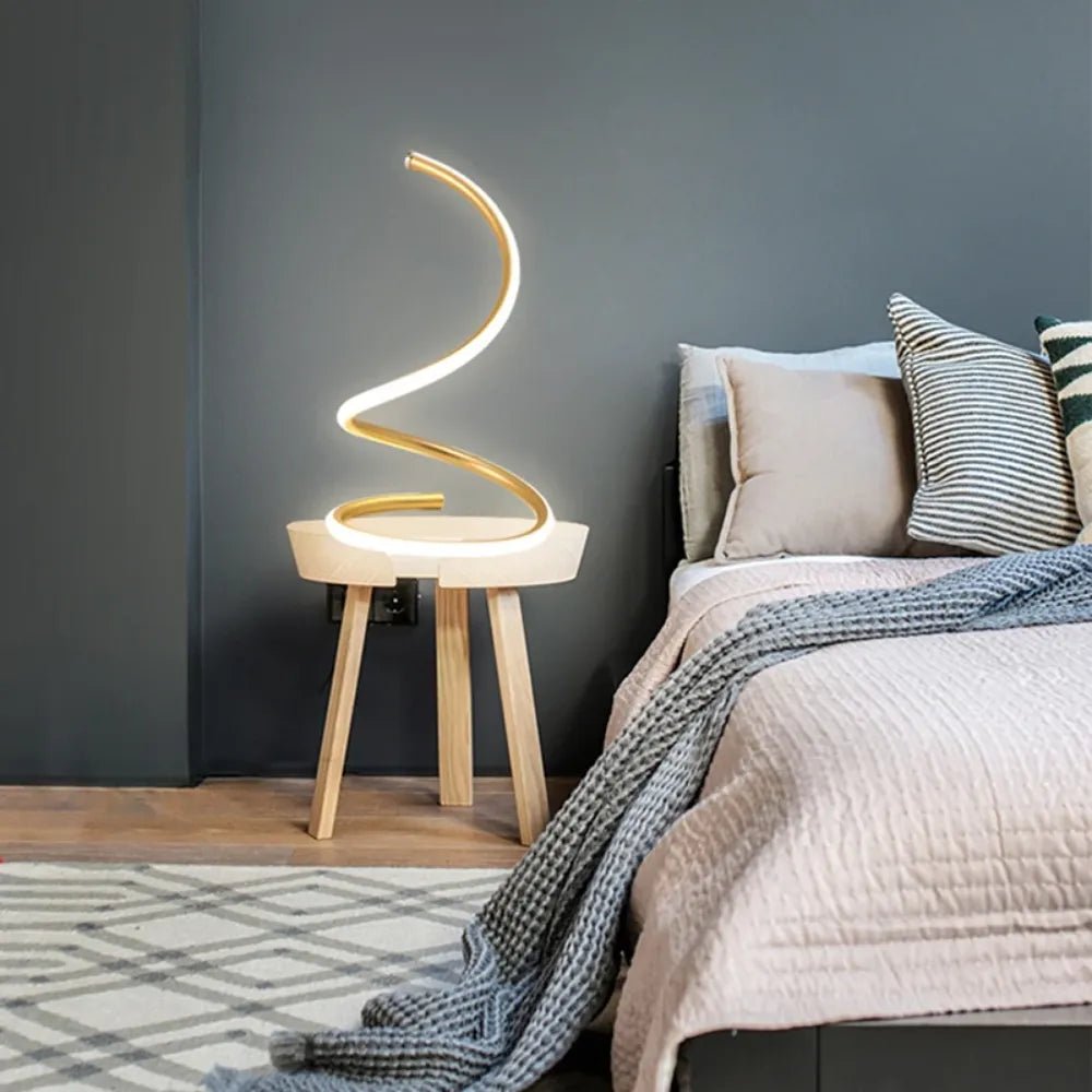 Modern Spiral Lamp - Catrín Decor