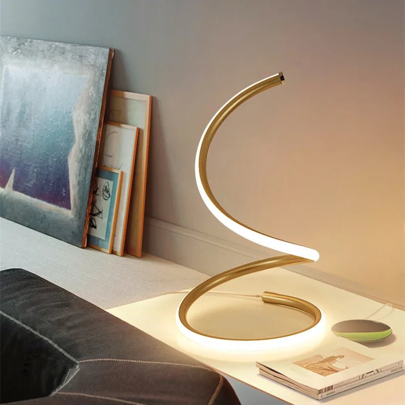 Modern Spiral Lamp - Catrín Decor