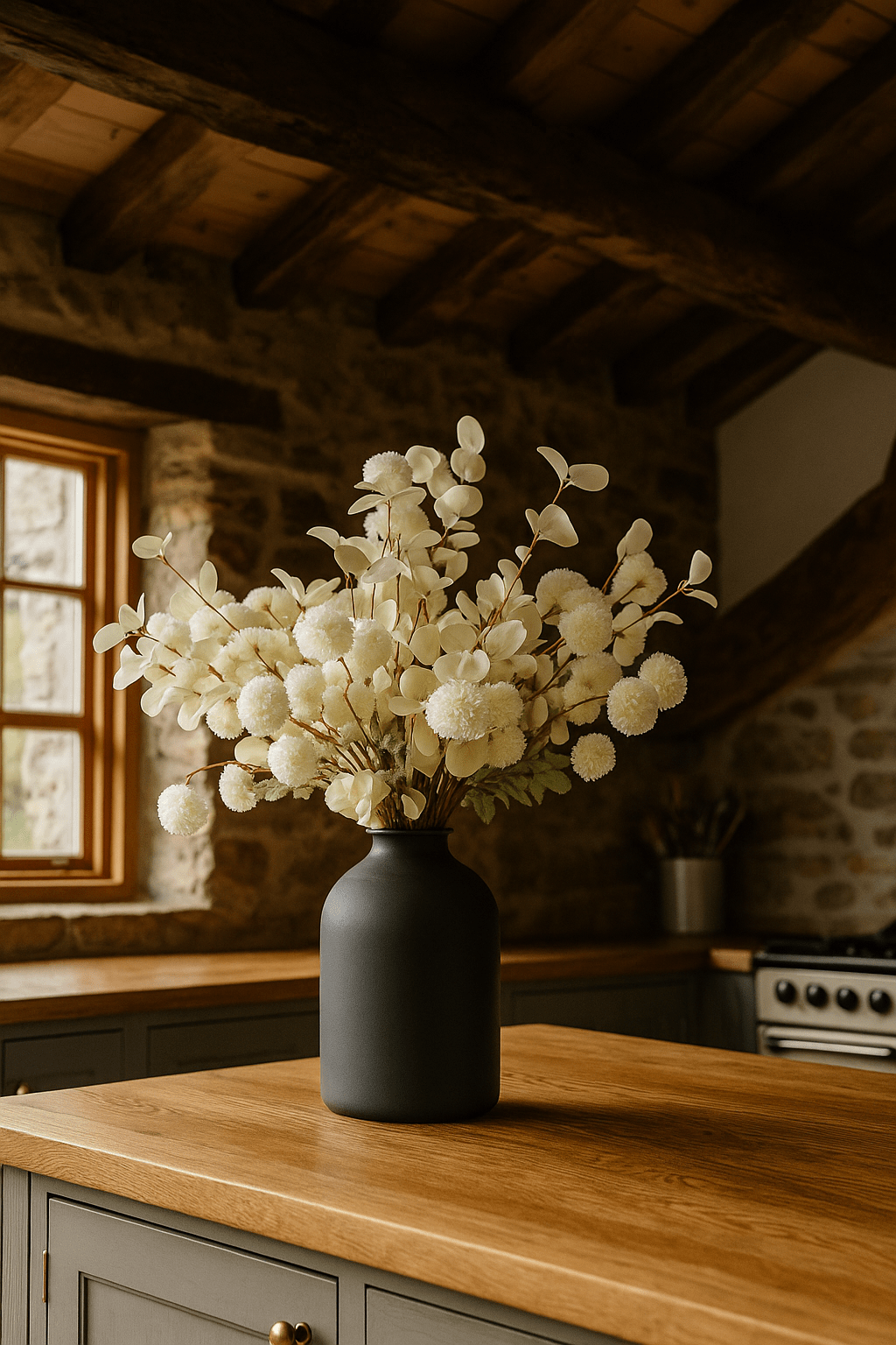 Timeless Blooms | Ivory Drift - Catrín Decor